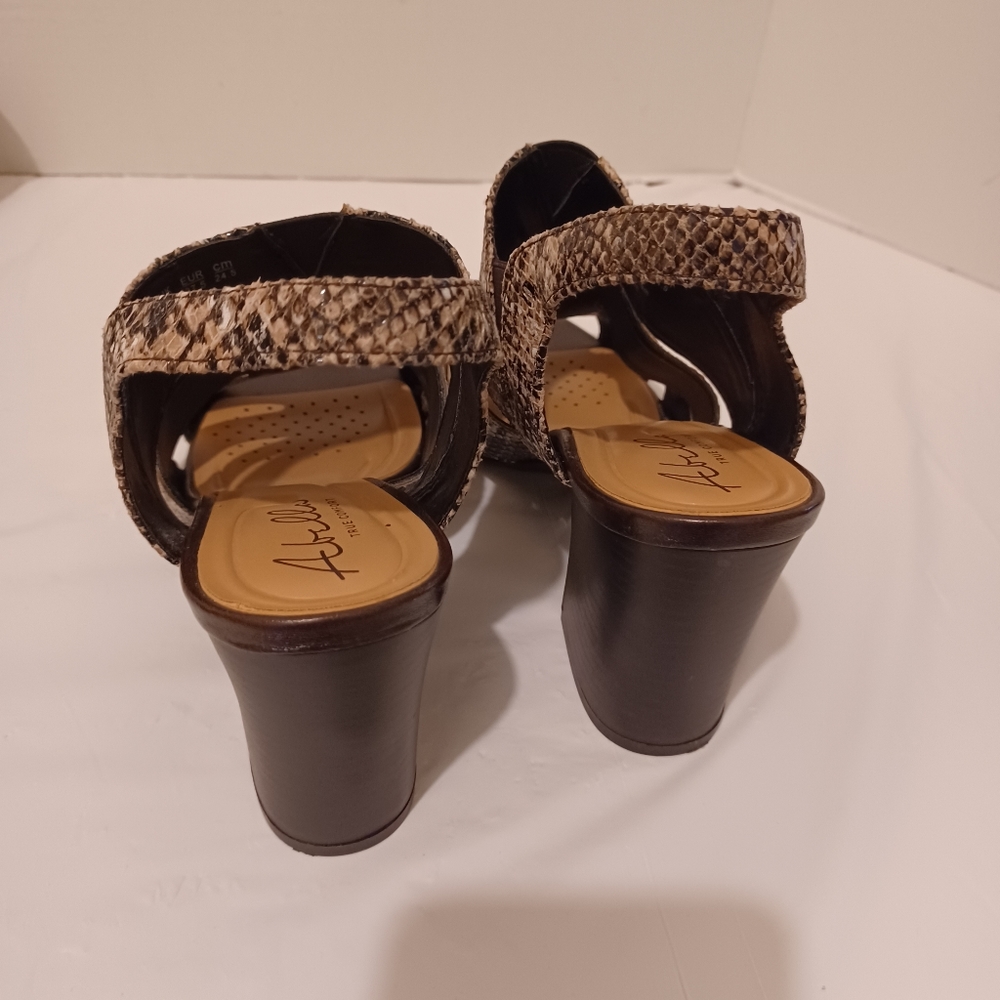 Thick Chunky Heel Sandals - Picture 5 of 12